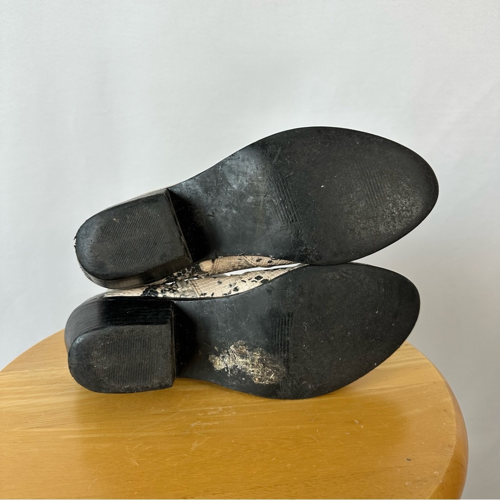 Steve Madden Snakeskin Boots - Picture 7 of 8